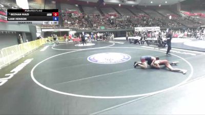 144 lbs Quarters - Bezhan Niazi, Alameda High School Wrestling vs Liam Henson
