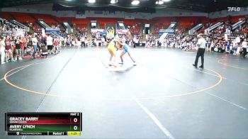 120 lbs Champ. Round 1 - Gracey Barry, Grand Haven vs Avery Lynch, Plainwell