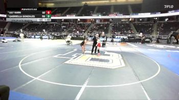 152 lbs 5th Place Match - Lily Karn, Oxford-Greene-4 vs Gabriella Gonzales, Phoenix-3