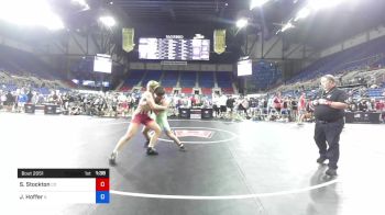 195 lbs Cons 16 #2 - Samuel Stockton, Colorado vs Josh Hoffer, Illinois