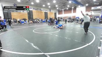 106 lbs Champ. Round 4 - Jonah Juergens, Fountain Valley vs Aydann Correa, Brawley Union