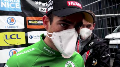 Van Aert: 'It Was Definitely A Hard Day'