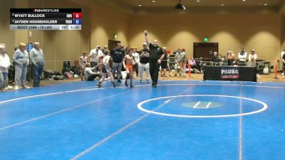 78 lbs 5th Place Match - Wyatt Bullock, Southside Wrestling Club vs Jayden Householder, Young Guns
