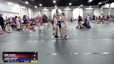 78 lbs Round 3 (8 Team) - Abby Guzzo, MGW Slaying Sirens vs Avery Mancini, Buccaneers WC