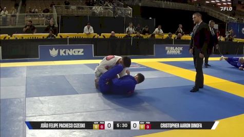Cristopher Aaron Dinofa vs João Felipe Pacheco Cizeski 2025 Pan Jiu Jitsu IBJJF Championship