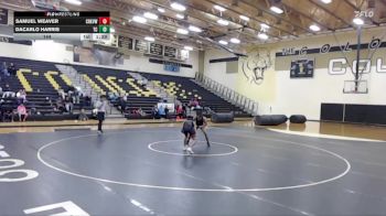 144 lbs Round 3 (3 Team) - Samuel Weaver, Carrollton Creekview vs Dacarlo Harris, Lewisville The Colony