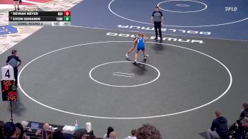 145 lbs Cons. Round 2 - Devrah Meyer, Madison vs Citori Edwards, Todd County/White River