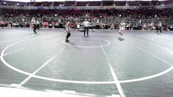 100 lbs Quarterfinal - Grayson Fast, WML Cobras vs Kingston Ferguson, Fulton Hornets