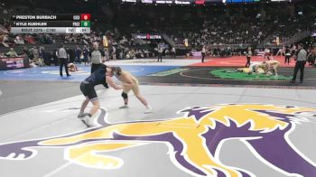 5th Place Match - Kyle Kuehler, Pierce vs Preston Burbach, Central City