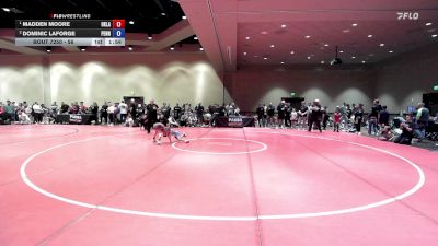 56 lbs Champ. Round 3 - Madden Moore, Oklahoma vs Dominic LaForge, Pennsylvania