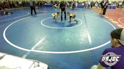 64 lbs Round Of 32 - Harding Hamilton, Cowboy Wrestling Club vs Seth Glover, Vian Wrestling Club