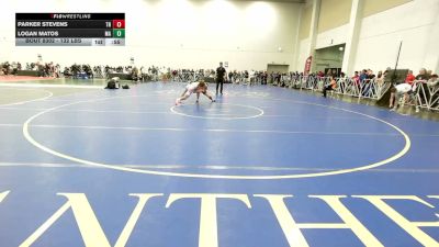 132 lbs Consi Of 64 #2 - Parker Stevens, TN vs Logan Matos, MA