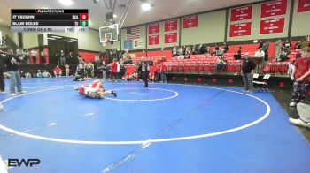 132 lbs Consi Of 8 #2 - JT Vaughn, Skiatook HS vs Blain Boles, Tulsa Union