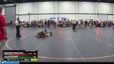 171 lbs Champ. Round 2 - Matthew Singleton, Georgia vs Kyler Pickard, North Carolina