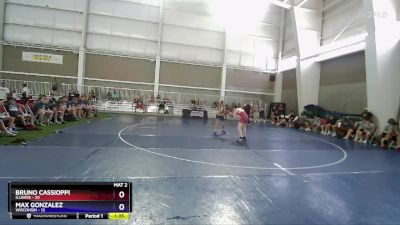 132 lbs Placement Matches (8 Team) - Bruno Cassioppi, Illinois vs Max Gonzalez, Wisconsin