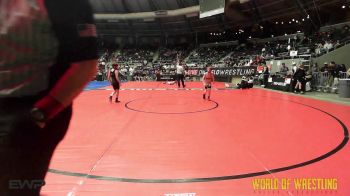 64 lbs Round Of 16 - Sam Levine, Steel Valley Renegades vs Lane McClintock, Sebolt Wrestling Academy