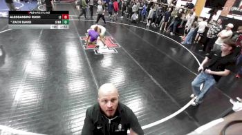 150 lbs Champ. Round 2 - Zach David, St. Maries vs Alessandro Rush, Lake Stevens