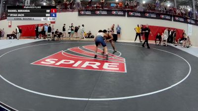 65 kg Cons. Round 6 - Daniel Miranda, Cyclones Wrestling & Fitness vs Ryan Jack, Wolfpack Wrestling Club