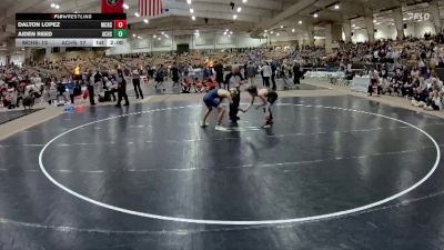 113 lbs Semis & 1st Wb (8 Team) - Aiden Reed, Anderson Co. High School vs Dalton Lopez, Millington Central High School