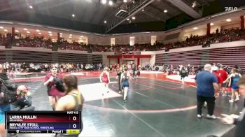 124 lbs Quarterfinal - Larra Mullin, Oklahoma vs Brynlee Stoll, Ponca City High School Wrestling