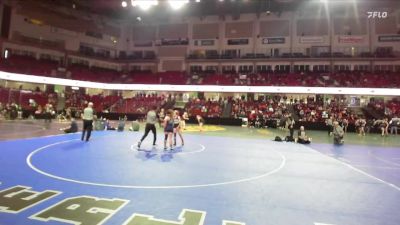 130 lbs Cons. Round 4 - Kyra Moore, Middleton vs Trystyn Freeland, Parma