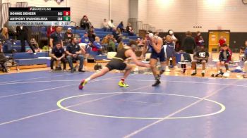 197 lbs Round 2 (8 Team) - Sonnie Deheer, Rochester Tech vs Anthony Evangelista, Camden CC