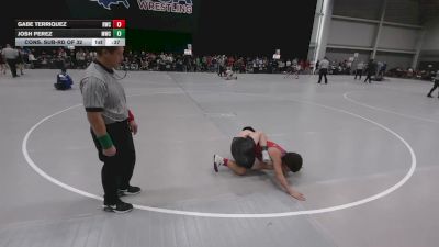 106 lbs Cons. Sub-rd Of 32 - Josh Perez, MarcAurele Wrestling Club vs Gabe Terriquez, Raw Wrestling Club