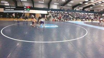 125 lbs 3rd Place Match - Anakin Burks, Shenandoah vs Xavier Diaz, New York University