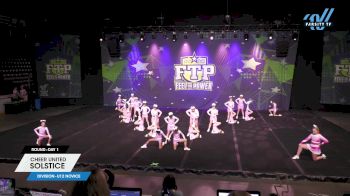 Cheer United - Solstice [2025 U12 Novice Day 1] 2025 Feel The Power