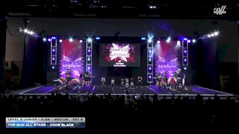 Top Gun All Stars - Code Black [2026 L3 Junior - Flex - Medium DAY 2] 2026 JAMfest Cheer Super Nationals