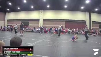 38 lbs Round 1 - Emerson Thompson, Knightmare WC vs Wyatt Thompson, Knightmare WC