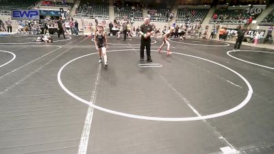 88 lbs Consi Of 4 - Hunter Caughlin, Cleveland Take Down Club vs Mason Scott, Salina Wrestling Club