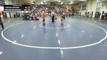 235 lbs Champ. Round 2 - Melanie Maldonado, Montclair vs Adelena Martinez, Hemet