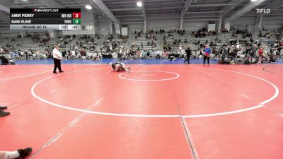 135 lbs Round Of 16 - Amir Perry, Ruthless Black vs Sam Kline, TNWC Blue