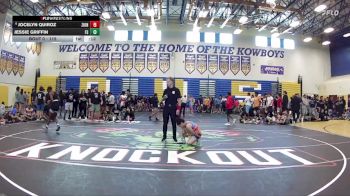 105 lbs Quarterfinal - Gianna Baker, YIC vs Joslyn Johnson, Flagler Wrestling Club