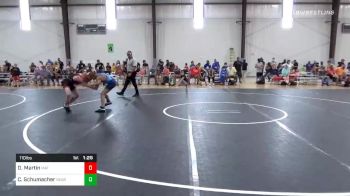 110 lbs Prelims - Duke Martin, Mat Assassins WC vs Cole Schumacher, Bearclaw WC