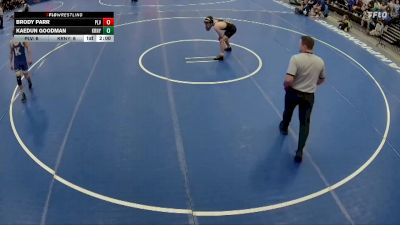 144 lbs Finals (8 Team) - Brody Parr, Papillion-La Vista vs Kaedun Goodman, Kearney