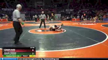 2A 182 lbs Semifinal - Shane Moran, Crystal Lake (South) vs Conor Paris, Oak Park (Fenwick)