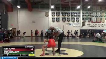 145 lbs Quarterfinal - Patrick Brackett, Monarch vs Tobe Huynh, Westminster