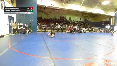 120 lbs Cons. Round 2 - Jessie Hernandez, Apple Valley vs Moses Rodriguez, San Jacinto