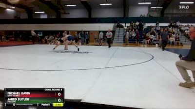 165 lbs Cons. Round 3 - Michael Gavin, Unattached vs Jared Butler, Messiah