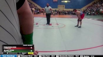 1 - 165 lbs Champ. Round 1 - Philemon Kodi, Cumberland vs Blake Dunn, Fort Chiswell
