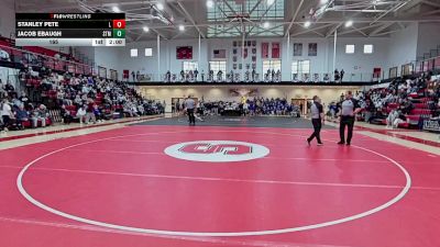 175 lbs Semifinals (8 Team) - Ty Jefferson, Laurel H S vs Finn Hanna, Saint Mark`s