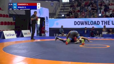 70 kg 1/8 Final - Alibek Osmonov, Kyrgyzstan vs Sina Mahdi Khalili, Iran