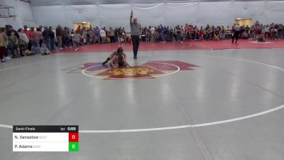 105 lbs Semifinal - Nolan Vanselow, South Park vs Porter Adams, Saint Paris