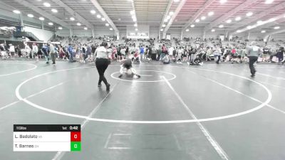 113 lbs Consi Of 32 #2 - Leo Badolato, VA vs Tyler Barnes, OH