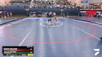 100 lbs Semifinal - Grace Romans, Allen (Girls) vs Kamya Williams, Conroe Oak Ridge (Girls)