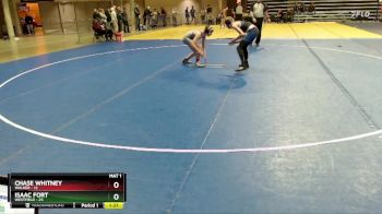 120 lbs Quarterfinal - Chase Whitney, Walker vs Isaac Fort, Westfield