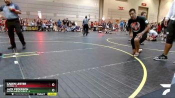 46 lbs Semis & 1st Wrestleback (8 Team) - Caden Lester, Belding vs Jack Pederson, Untouchables Purple