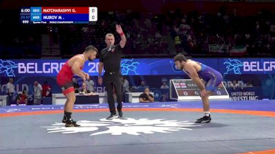 97 kg 1/4 Final - Givi Matcharashvili, Georgia vs Magomedgadji Nurov, North Macedonia